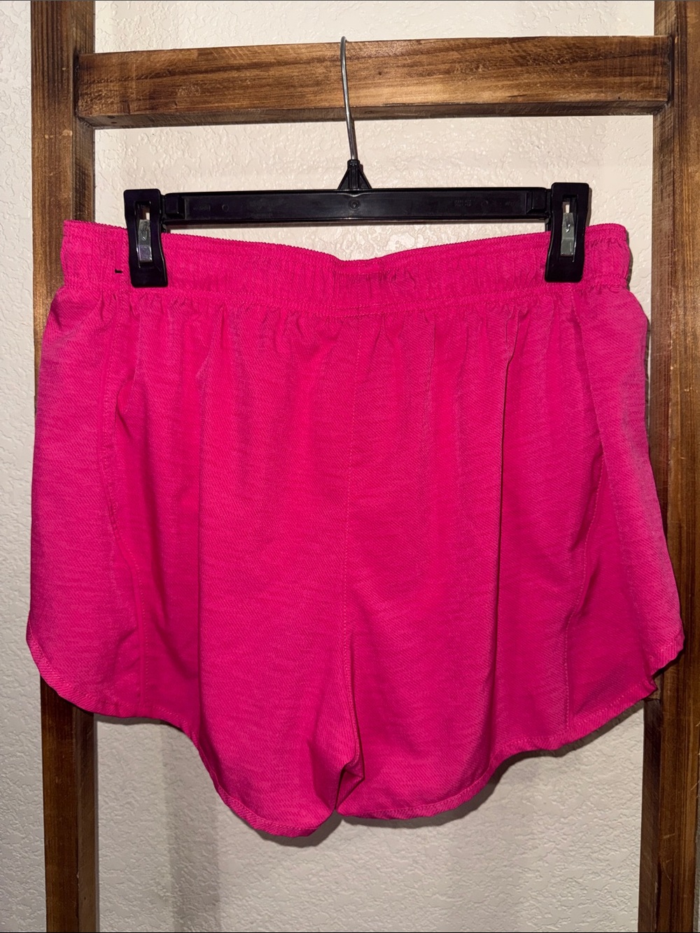 ASICS Women's Bright Pink Athletic Shorts - Picture 3 of 3